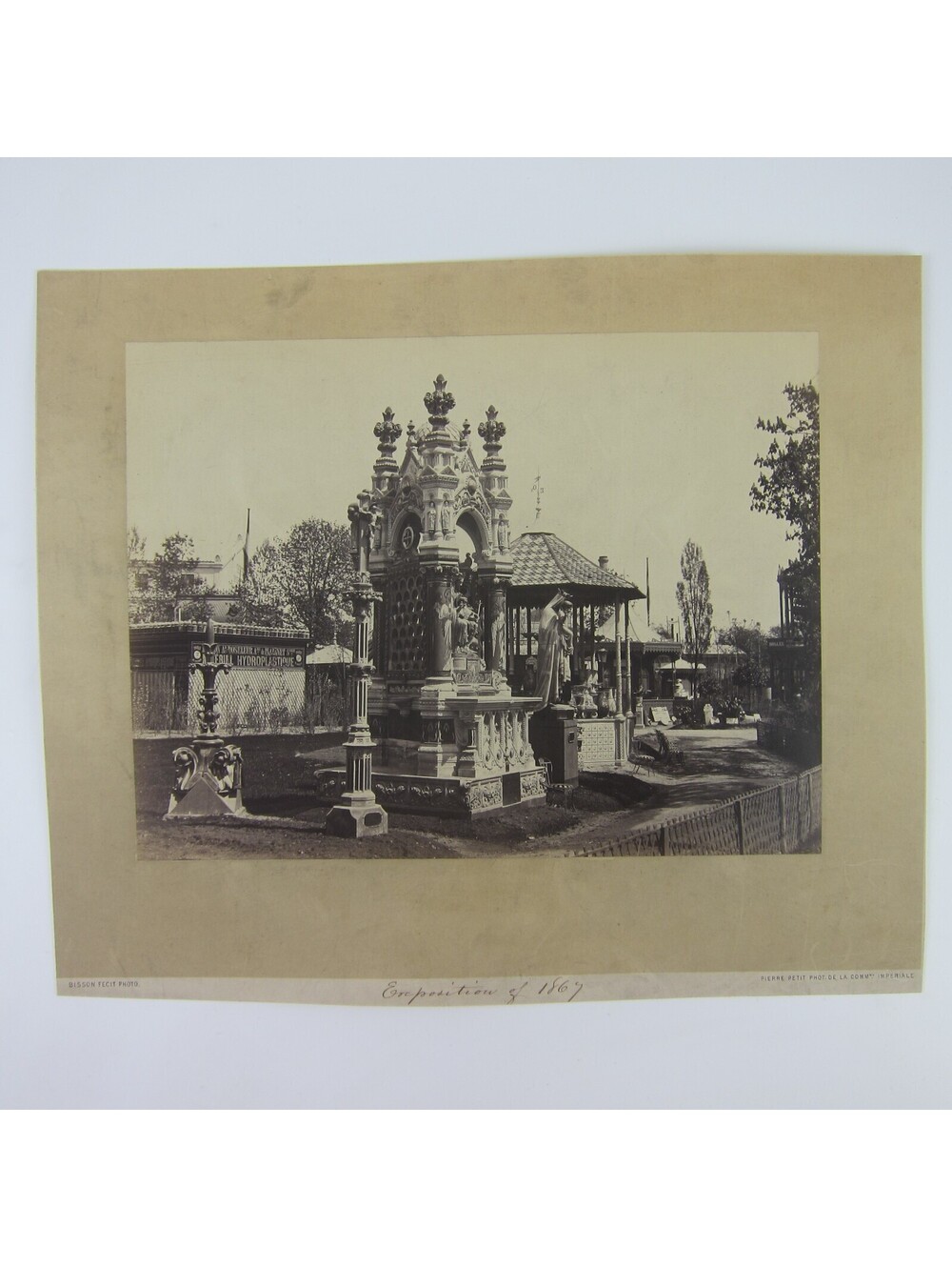 1867 Paris Worlds Fair Photo Print LARGE Auguste Bisson Exposition Universelle